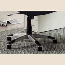 Chaise de bureau Dali — Simili cuir noir