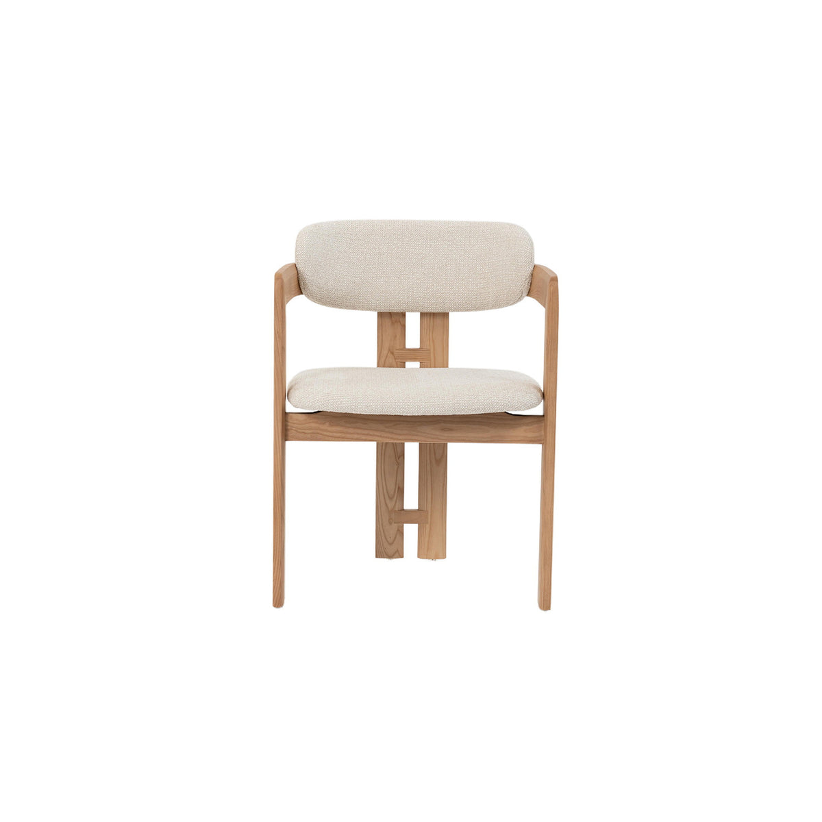 Chaise Camille — Frêne massif et tissu