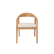 Chaise Claire — Frêne massif et tissu