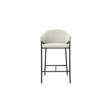 Chaise de comptoir Hugo — Velours côtelé