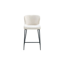 Chaise de comptoir Lisa — Bouclé