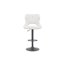 Chaise de bar Mori — Tissu, hauteur réglable