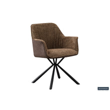 Chaise Lucie — Bouclé et simili