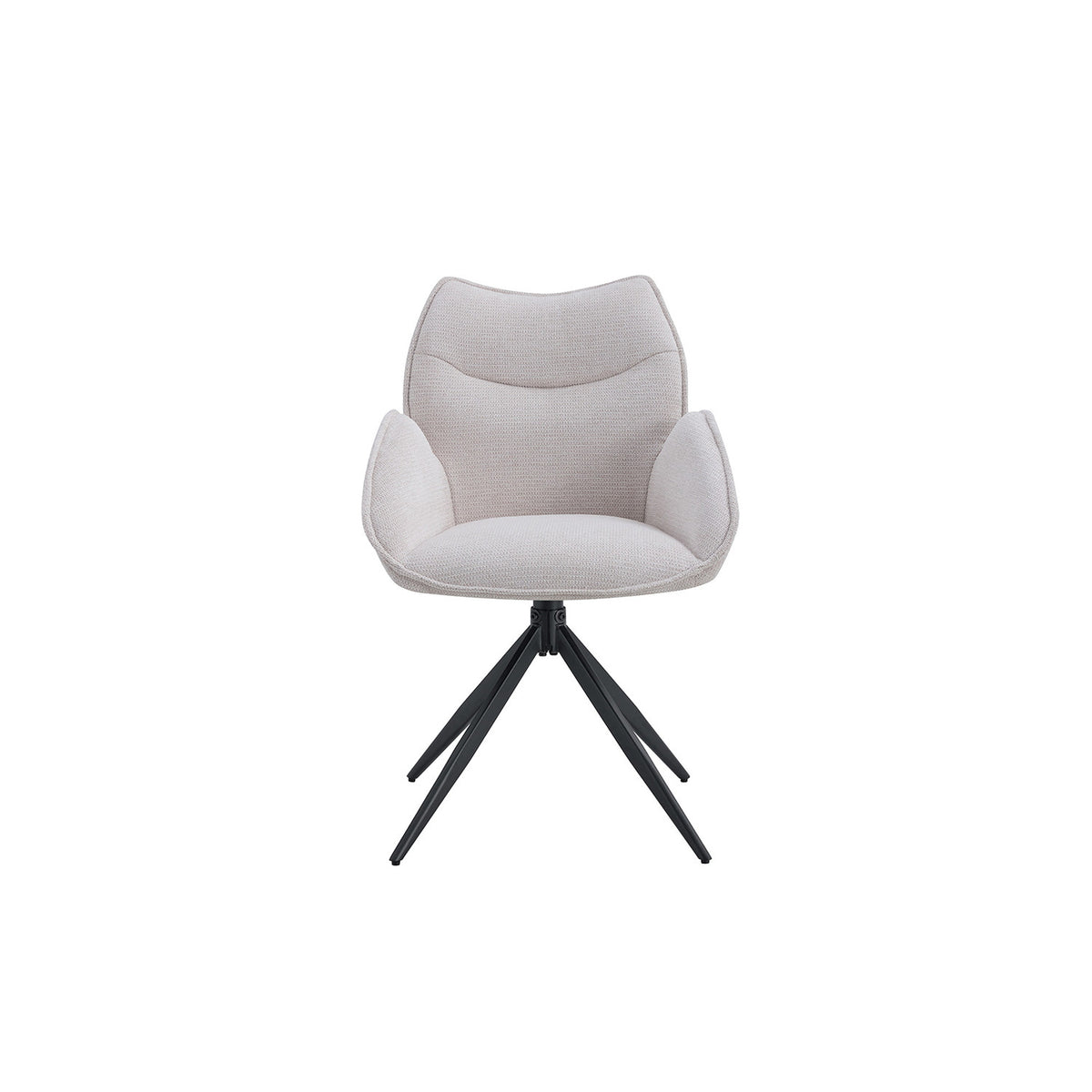 Chaise Mahi — Pivotante, avec accoudoirs