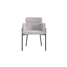 Chaise Naomi — Tissu, avec accoudoirs