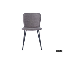 Chaise Susan — PU, taupe ou gris foncé
