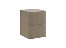 Lit Calma — Boxspring à coffres et tête de lit lumineuse