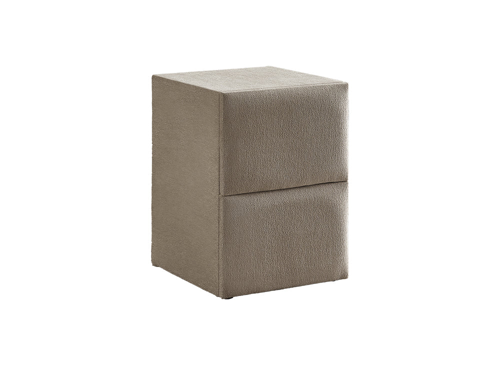 Lit Wind — Boxspring scandinave à coffres de rangement
