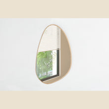 Miroir Roza — Forme organique, chêne vieilli