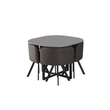 Set table Eva — Table et 4 chaises