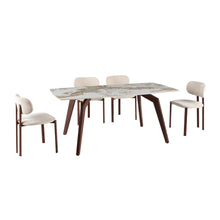 Table Alma — Pierre brillante Pandora beige