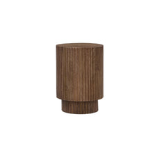Table d'appoint Victor — Bois de manguier brun clair