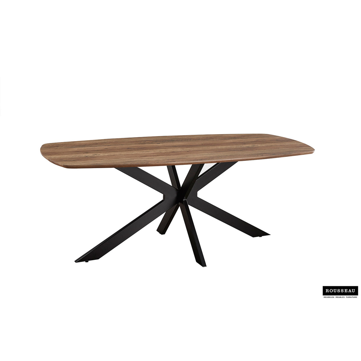 Table Aziz — Ovale danoise, décor mango 200 cm