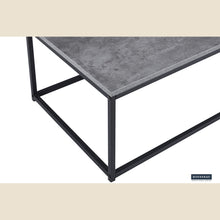 Table basse Dallas — Décor pierre ou marbre