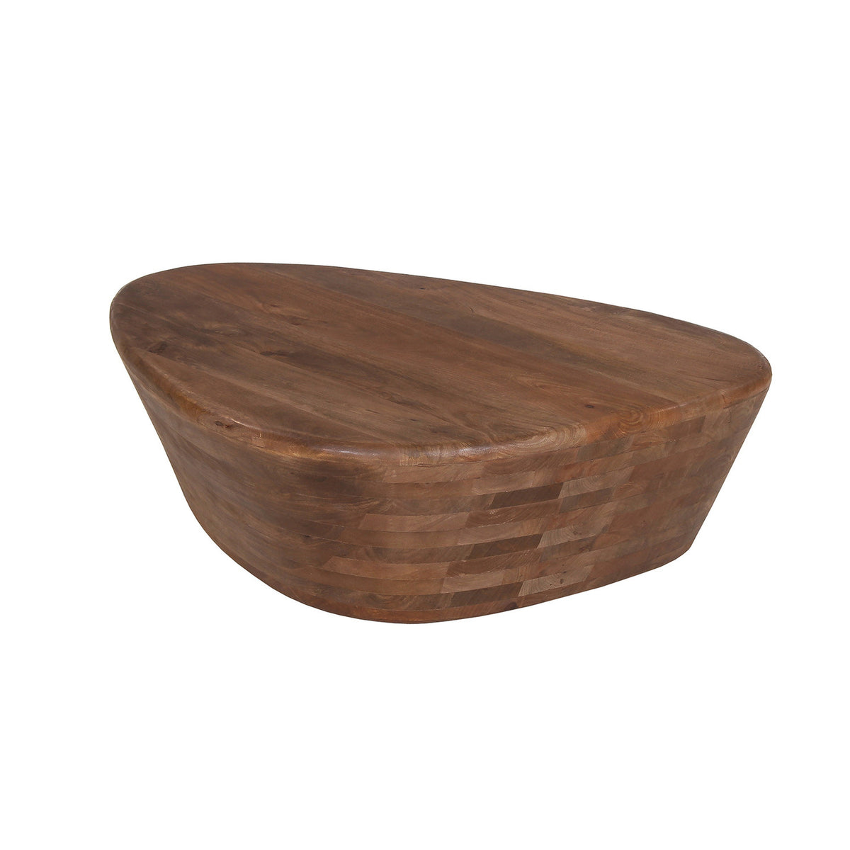 Table basse Evan — Bois de manguier massif