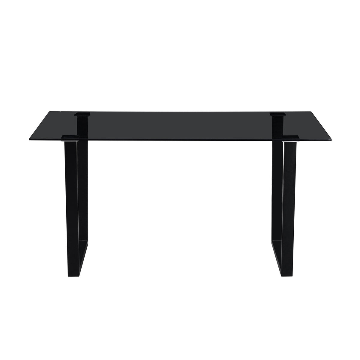 Table Boaz — Verre fumé, 150 cm