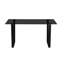 Table Boaz — Verre fumé, 150 cm