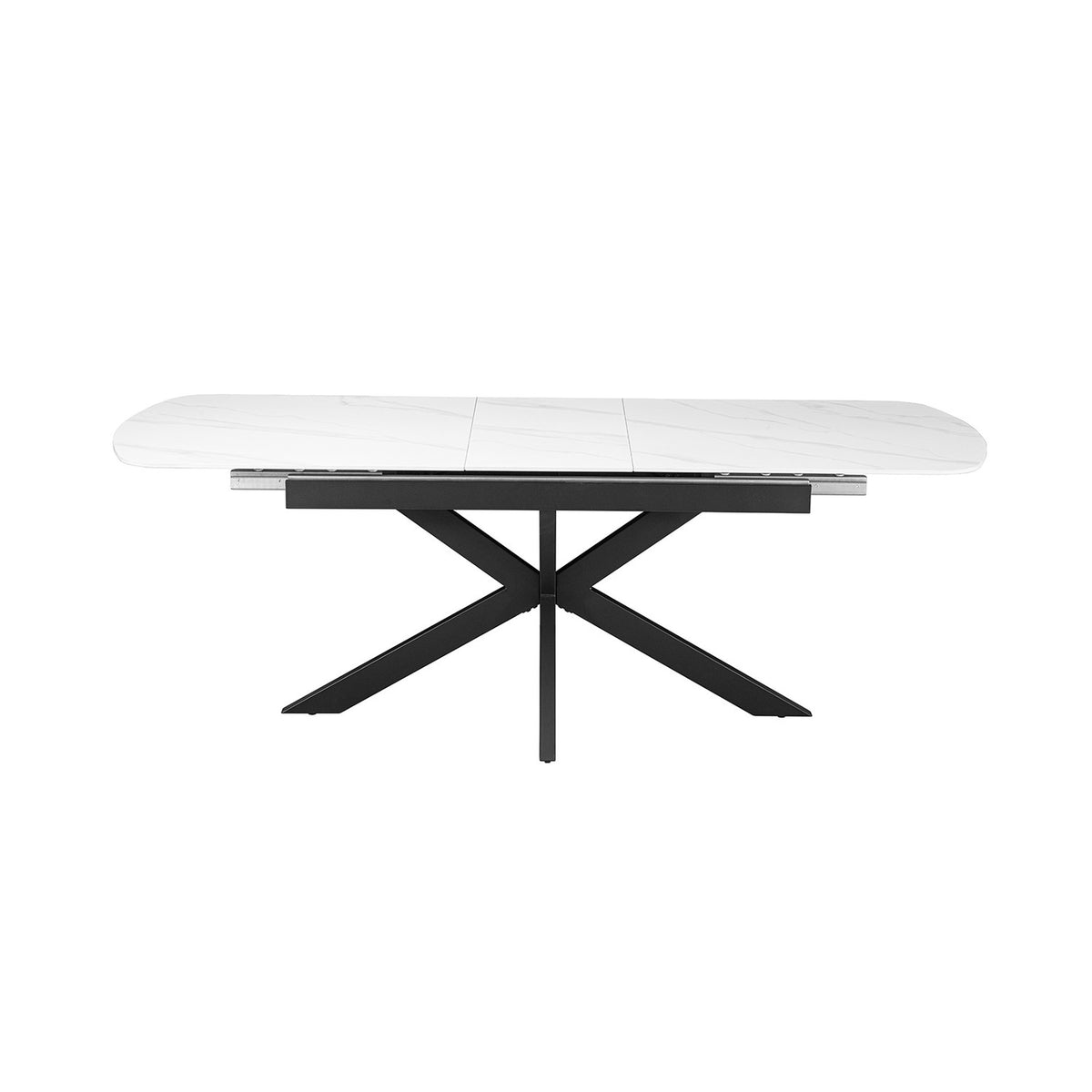 Table extensible Hestia — 180-220 cm, ovale danoise