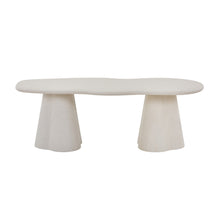 Table Faro — Effet ciment, organique ou ronde