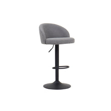 Tabouret de bar Arda — Bouclé