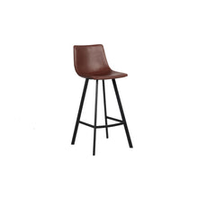 Tabouret de bar Ozan — PU vintage
