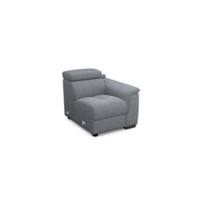 Salon d'angle modulaire Atlanta — Gris bleuté