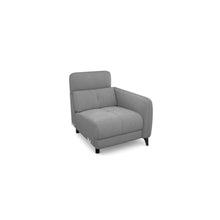 Salon d'angle modulaire Bolt — Gris clair chiné