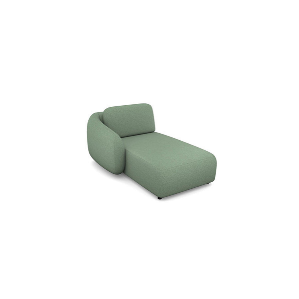 Salon d'angle modulaire Dune — Vert sauge