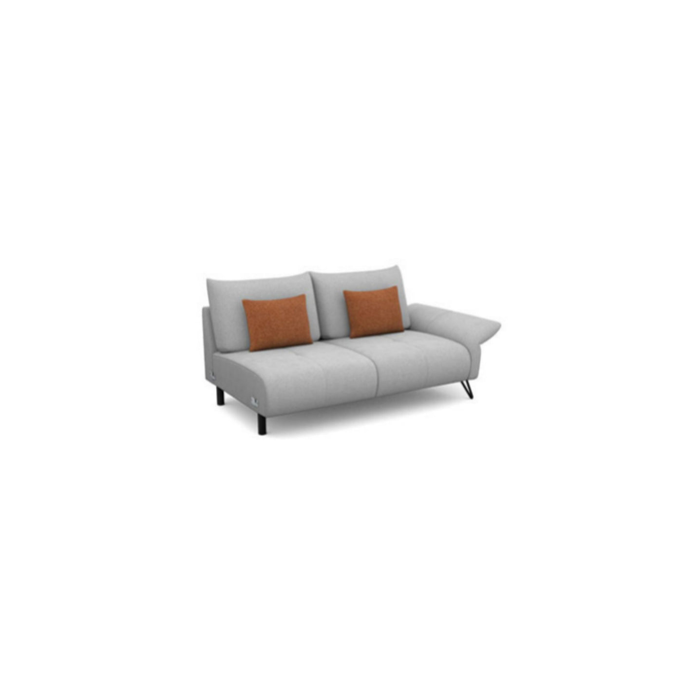 Salon d'angle modulaire Essen — Gris clair