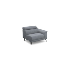 Salon d'angle modulaire Lenon — Gris clair chiné