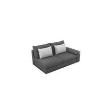 Salon d'angle modulaire Quazi — Gris anthracite