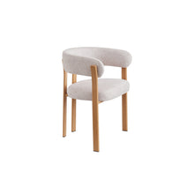 Chaise avec accoudoirs Julia — Tissu chiné