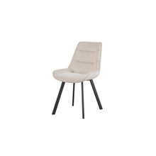 Chaise Amelie — Velours côtelé sable