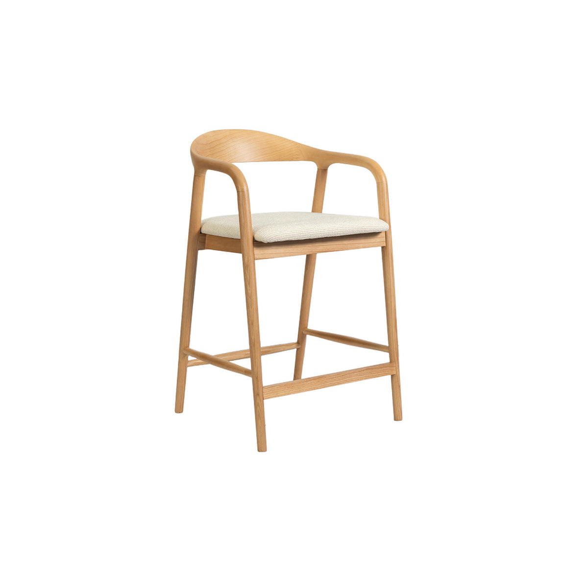 Chaise de comptoir Claire — Frêne massif