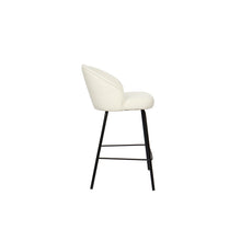 Chaise de comptoir June — Bouclé