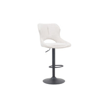 Chaise de bar Mori — Tissu, hauteur réglable