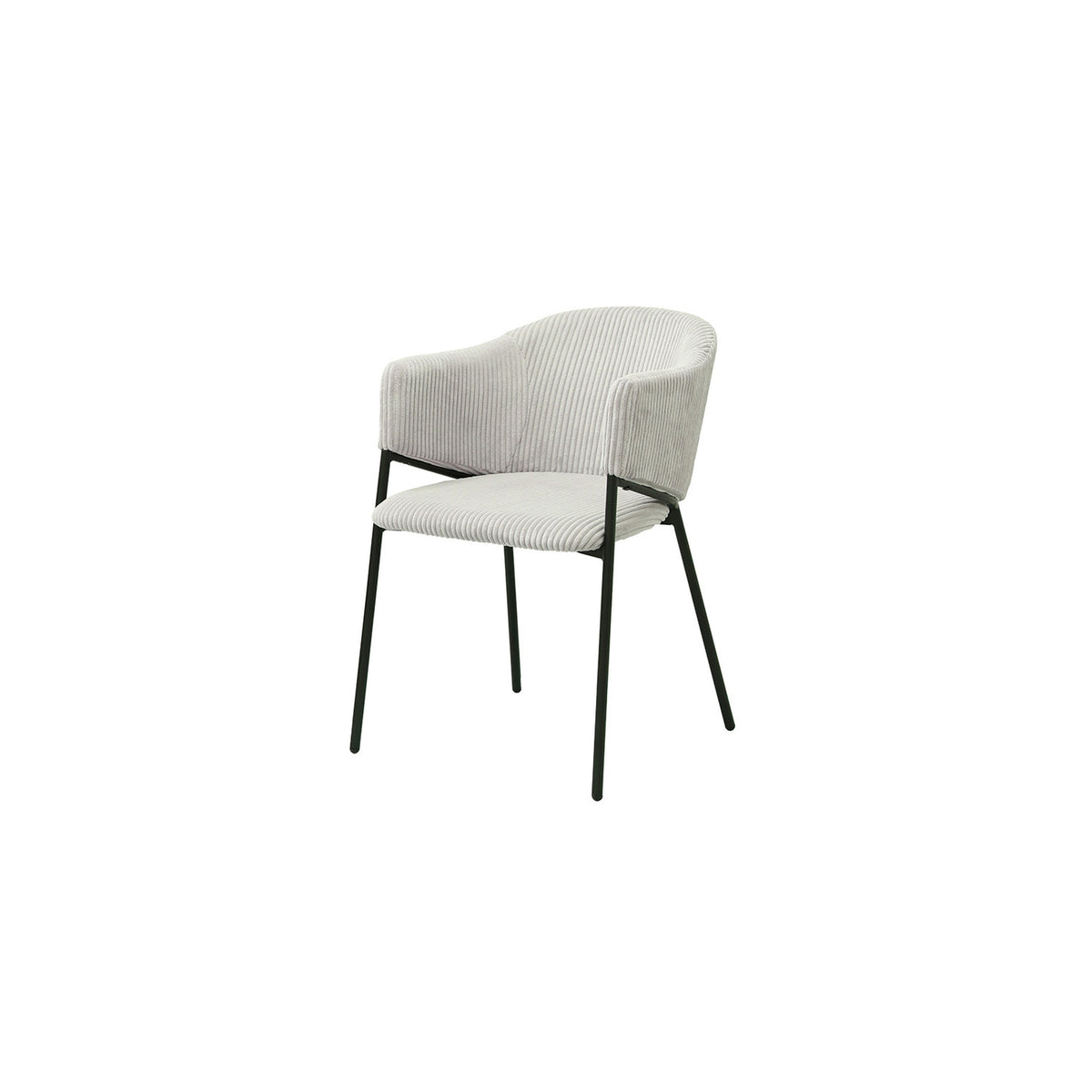 Chaise Hugo — Velours côtelé