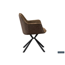 Chaise Lucie — Bouclé et simili