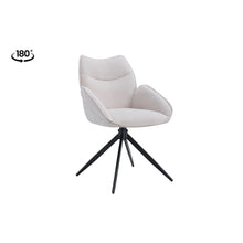 Chaise Mahi — Pivotante, avec accoudoirs