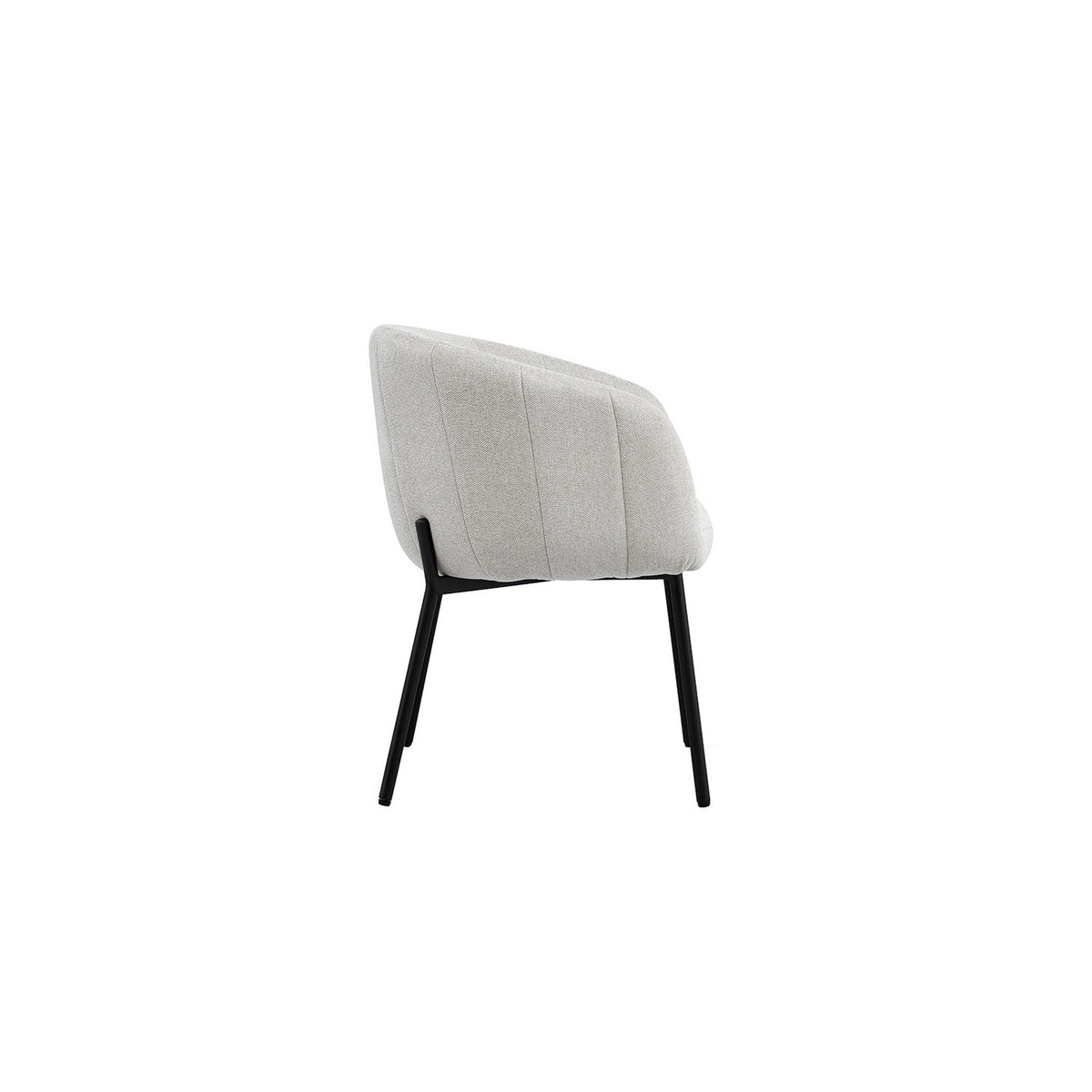 Chaise Sevilla — Tissu, bouclé ou corduroy