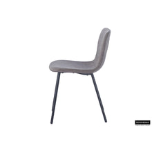 Chaise Susan — PU, taupe ou gris foncé