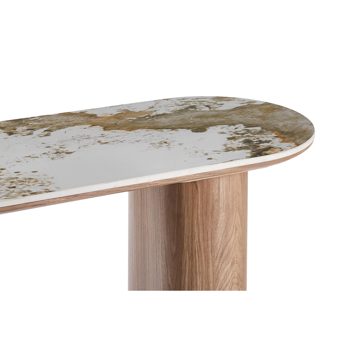 Console Evora — Pierre brillante