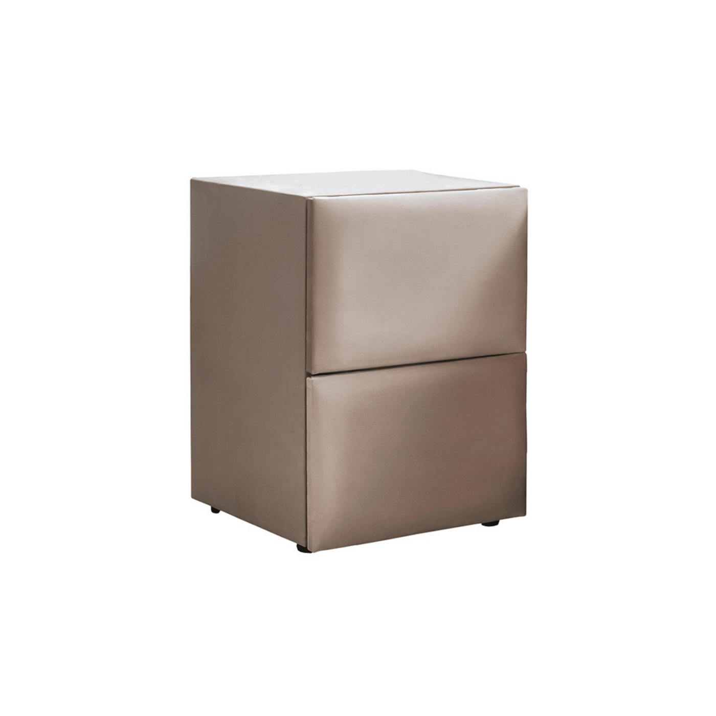 Lit Clara Beige — Boxspring velours à coffres