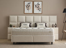 Lit Conso — Boxspring à coffres de rangement