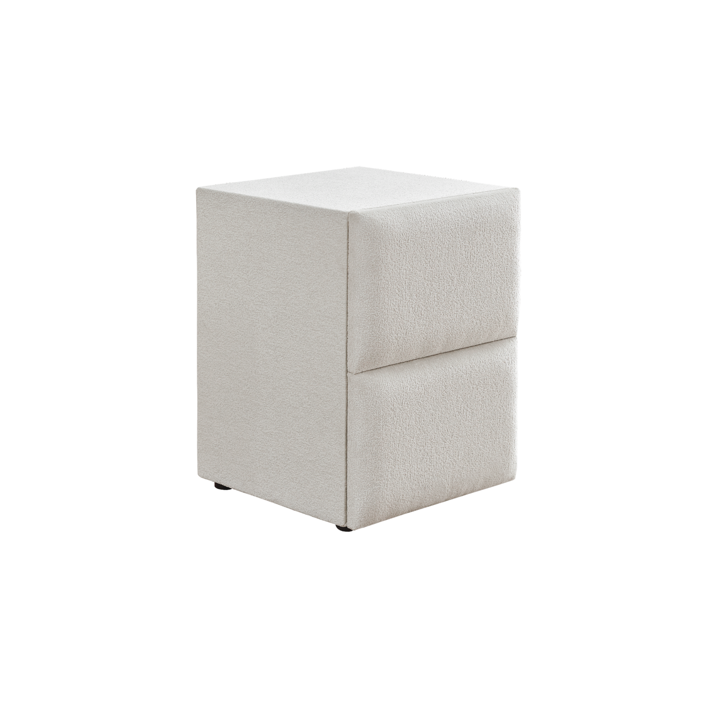Lit Lucas — Boxspring velours à coffres