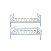 Lit superposé Roy 90x200 — Divisible, blanc