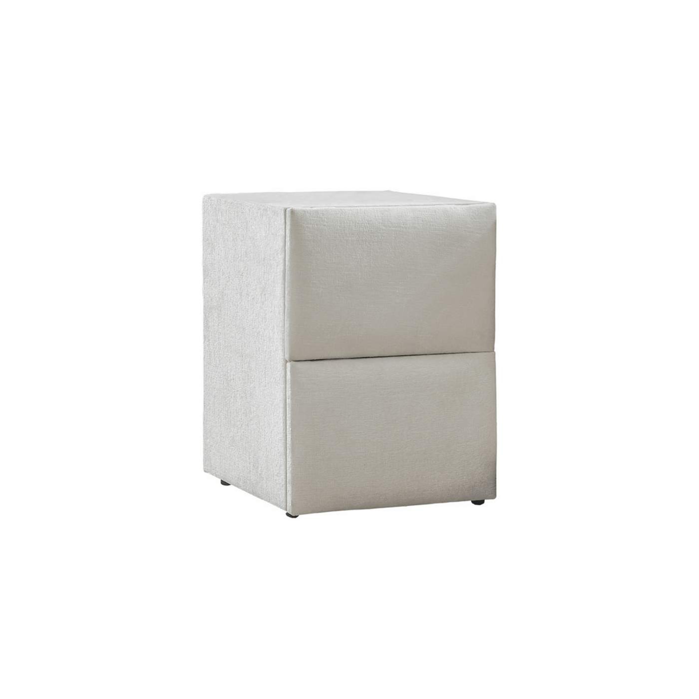 Lit Zenza — Boxspring velours à coffres