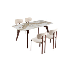 Table Alma — Pierre brillante Pandora beige