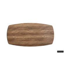Table Aziz — Ovale danoise, décor mango 200 cm