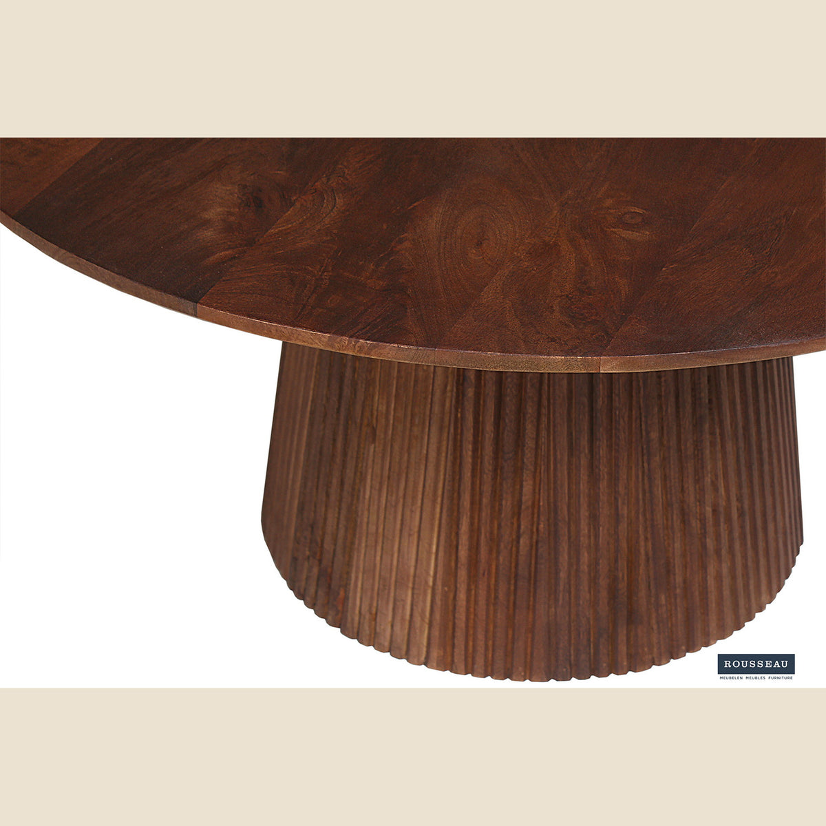 Table basse Miguel — Manguier, ronde ou ovale